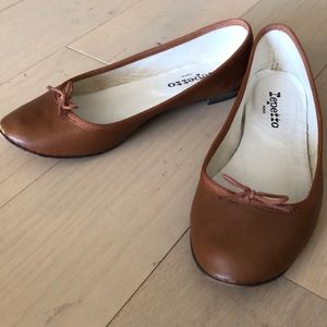 Repetto ballet flats light brown leather 39.5